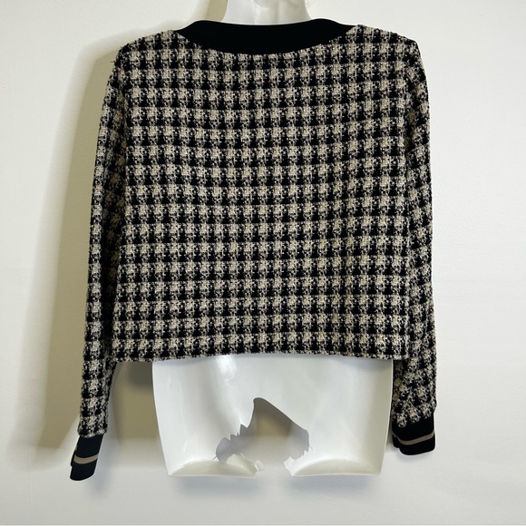 ◾️Zara Tweed Button Front Cardigan - Picture 9 of 11